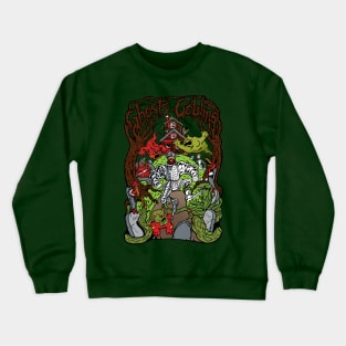 Ghouls Retro artwork Crewneck Sweatshirt